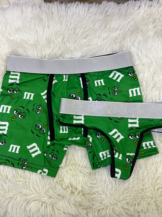 MM Green duo unitalla con tanga