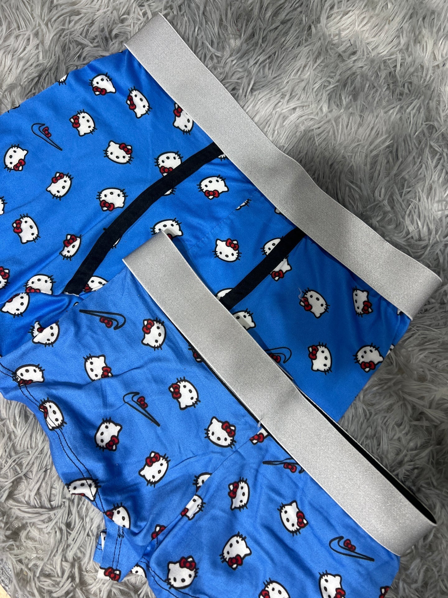 hello kitty nike azul dúo con boxer xl