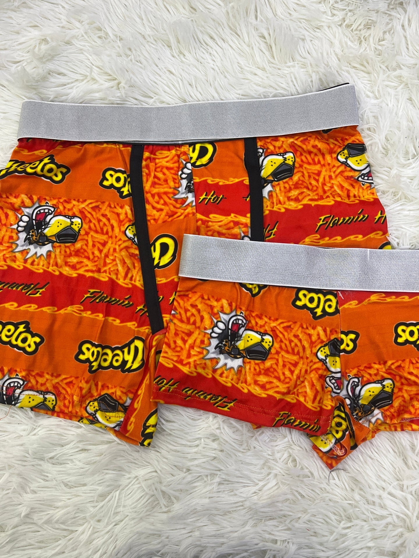 Cheetos Diseño Naranja Duo Unitalla Con boxer