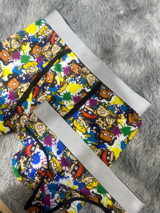 Rugrats Pintura Dúo En Tanga Xl