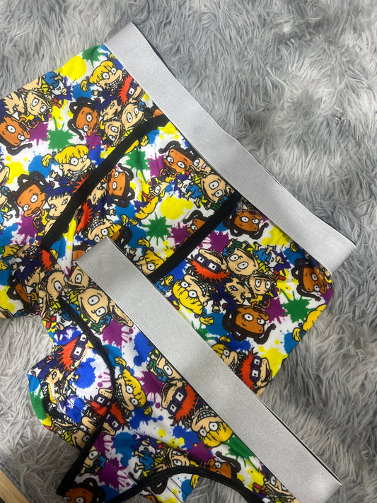 rugrats pintura dúo en tanga XL