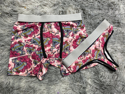 Koala  duo unitalla con tanga
