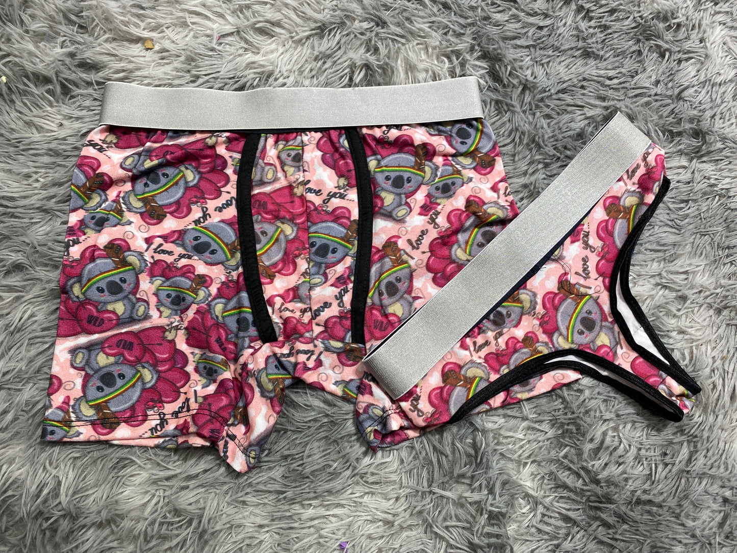 Koala  duo unitalla con tanga xl