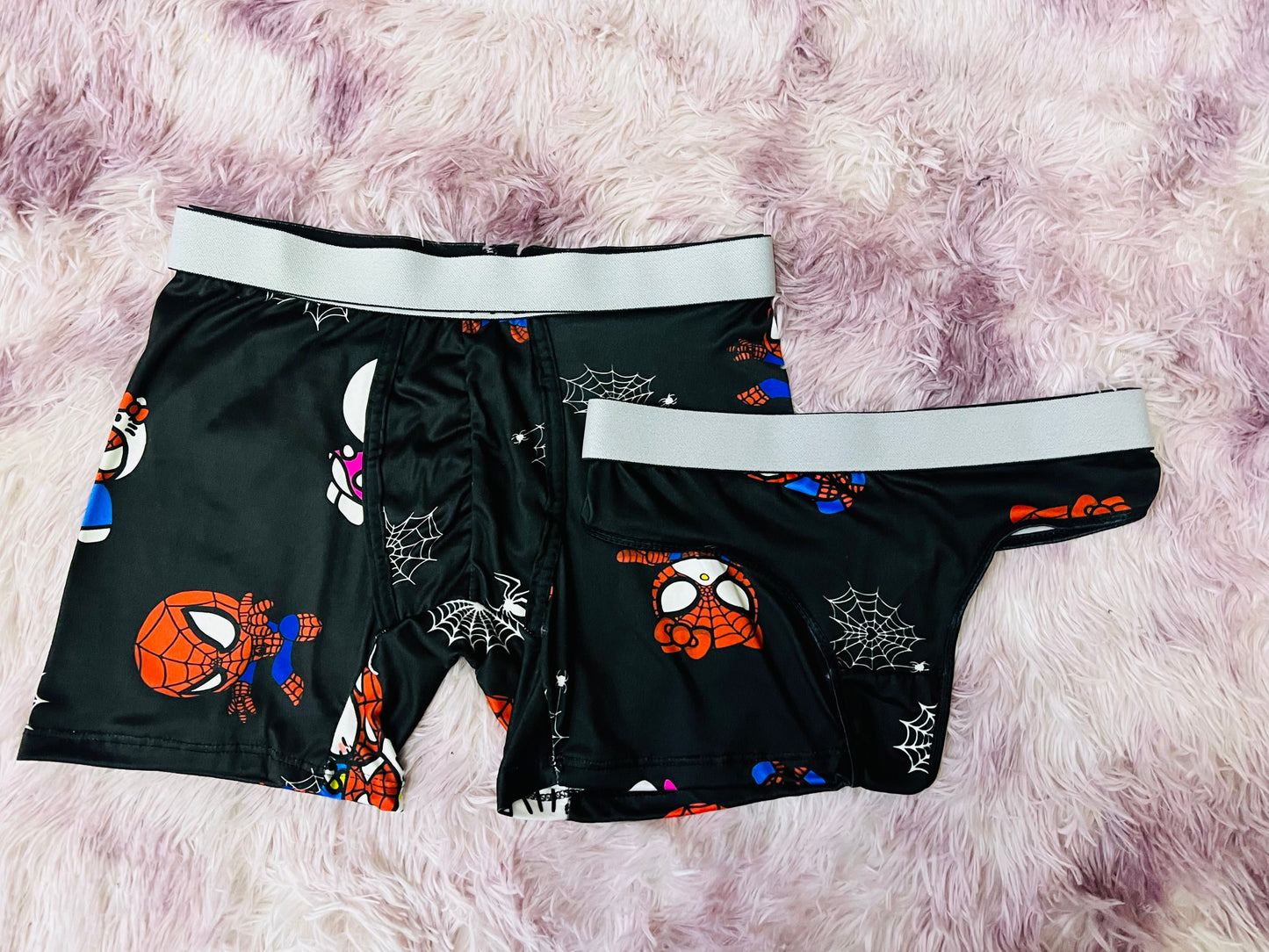 Spider Kitty Negro duo unitalla con tanga