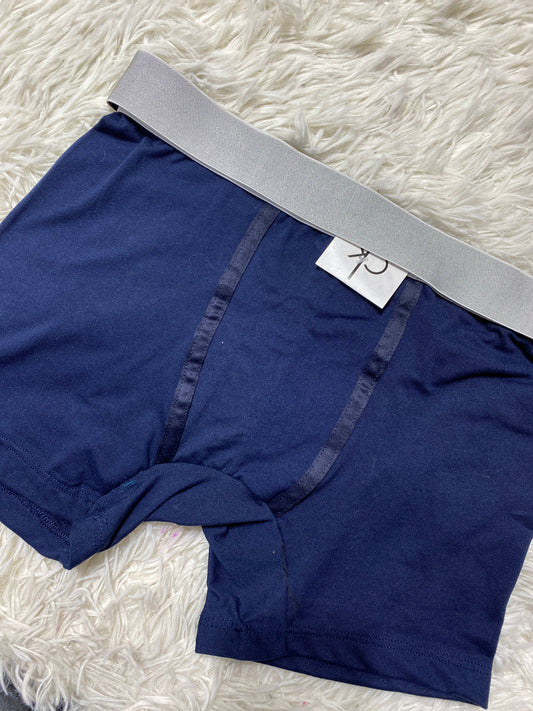 Azul Marino Boxer De Hombre