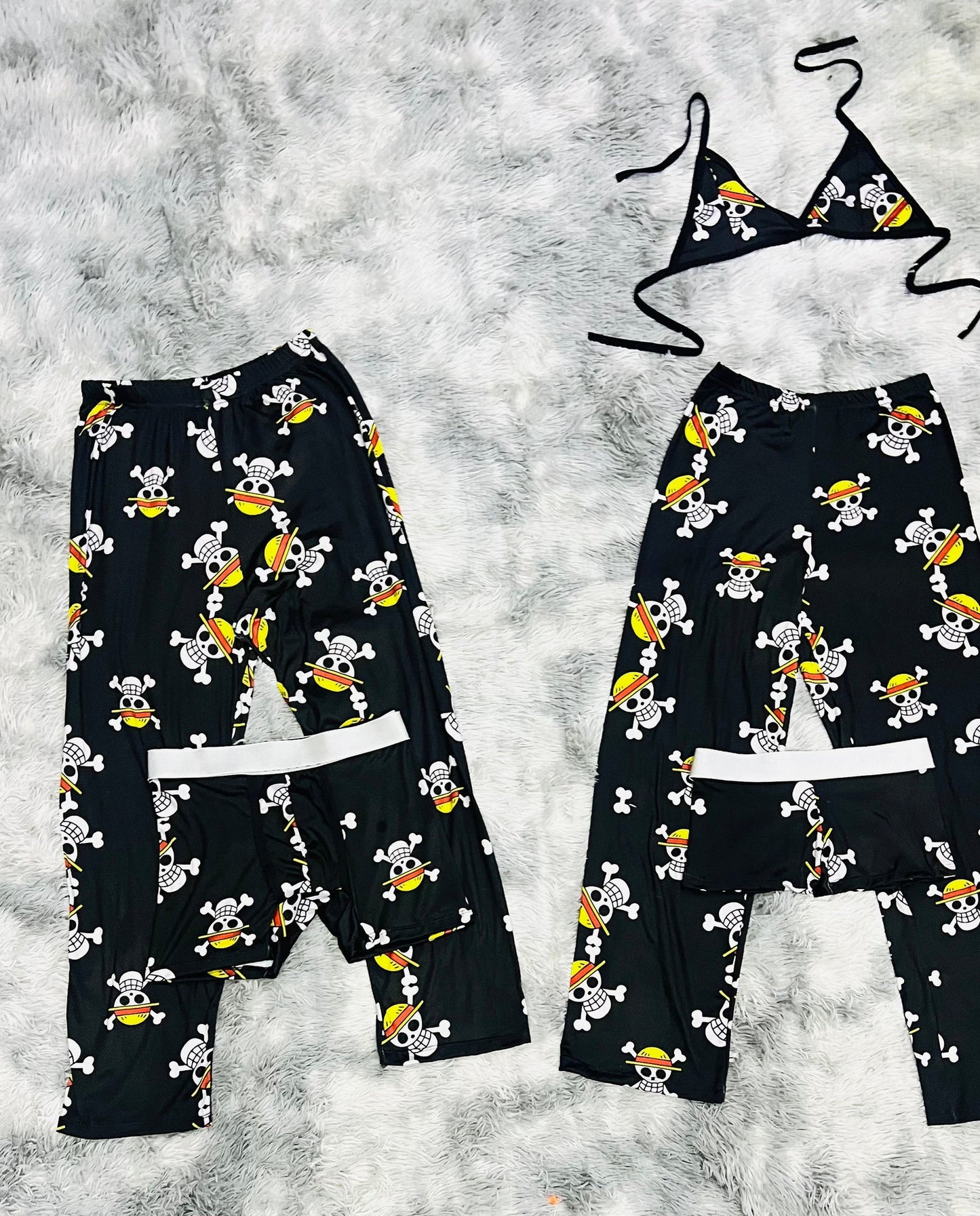 One piece 5 piece pajama set 💕
