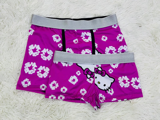 Gatito Rosa Duo Unitalla Con boxer.