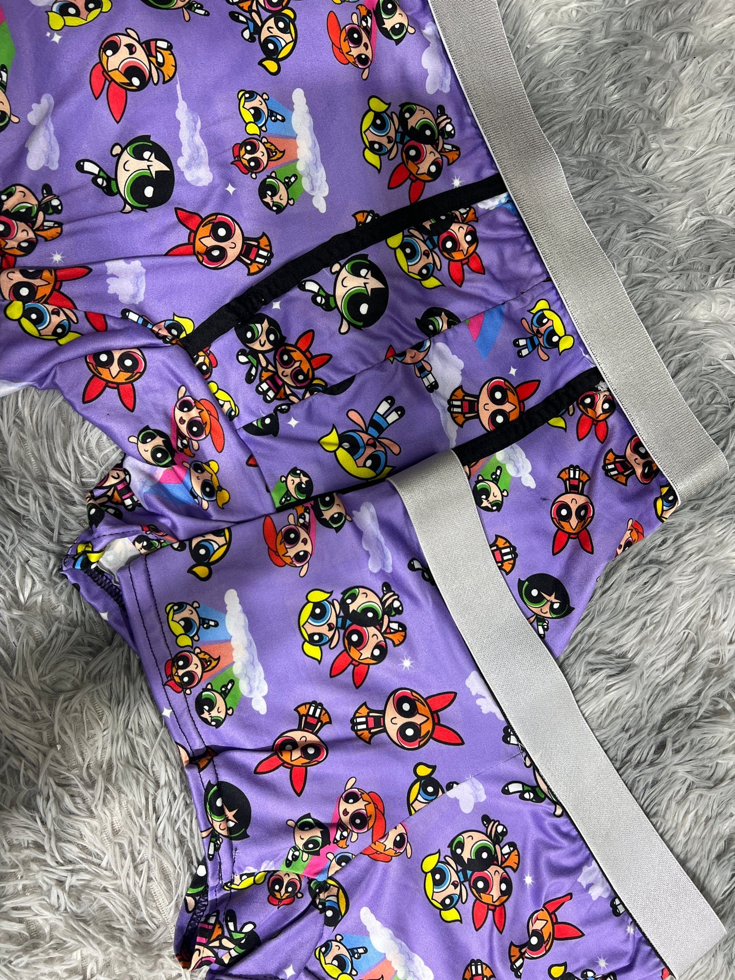 Chicas super poderosas dúo con boxer