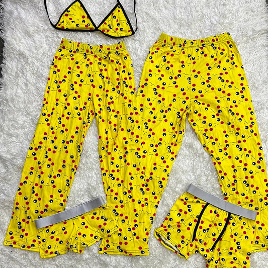 Picachu 5 pcs pajama duo - Fundies
