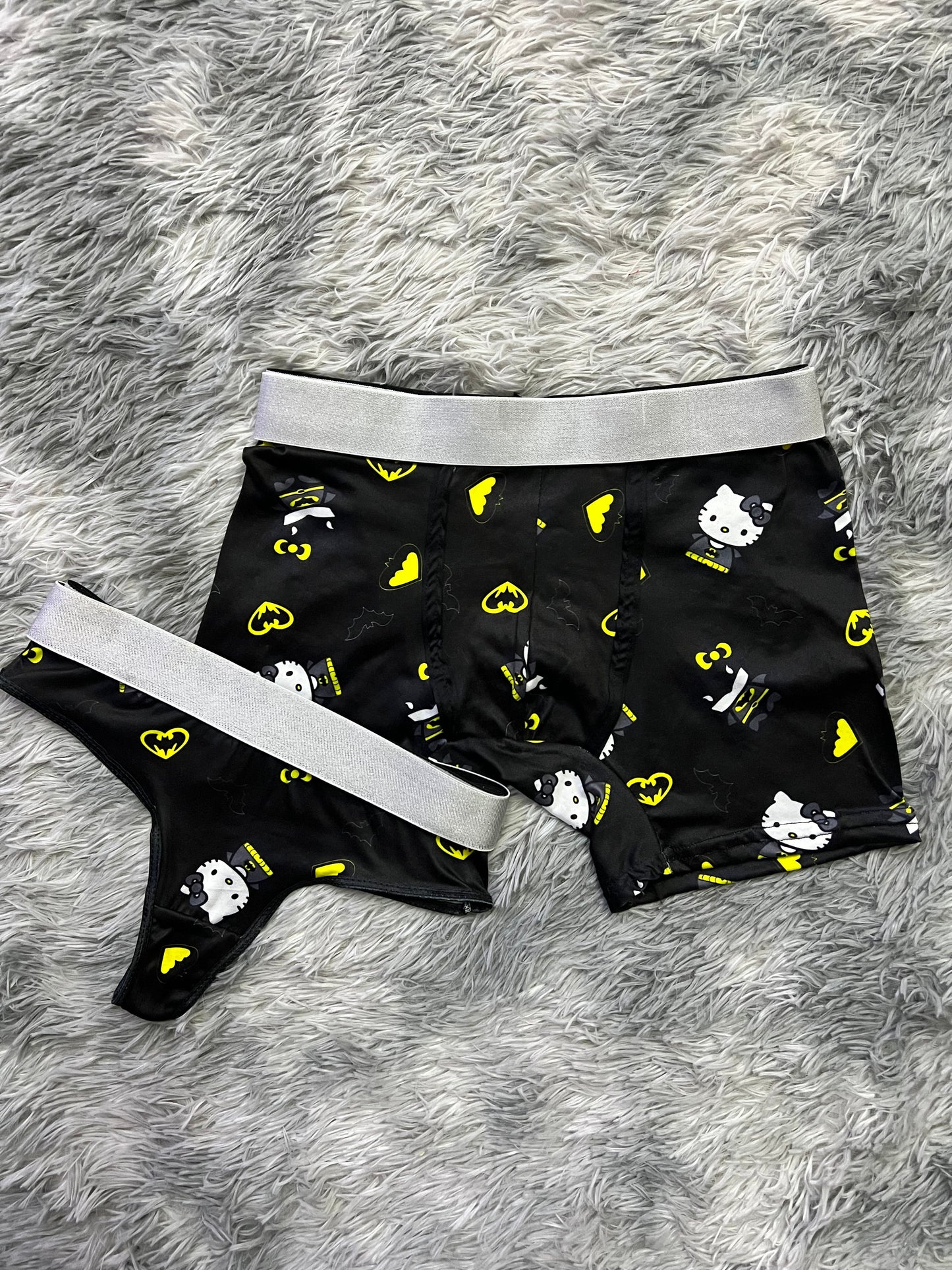 Hello Kitty Batman Azul duo unitalla con tanga