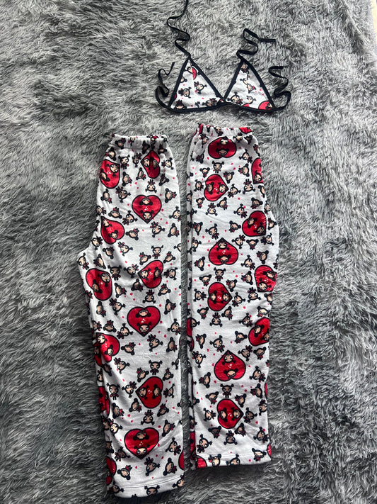 pucca y garu Duo de Pijama Afelpada
