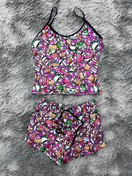Brush My Melody Pastelería Unitalla Blusa Con Short