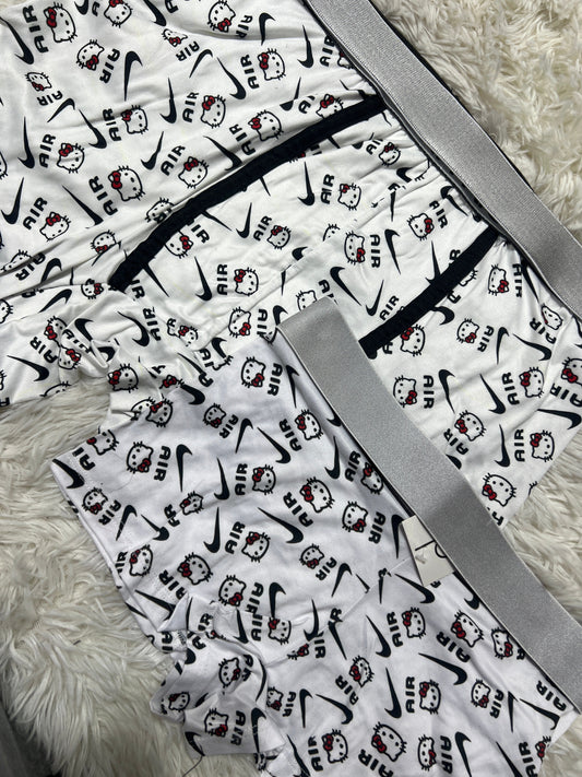 Hello Kitty Nike Dúo Xl Con Boxer Xl