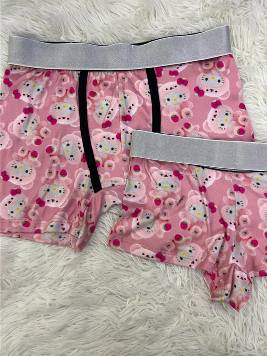 Hello Kitty Oso Sin Color Duo Unitalla Con boxer.