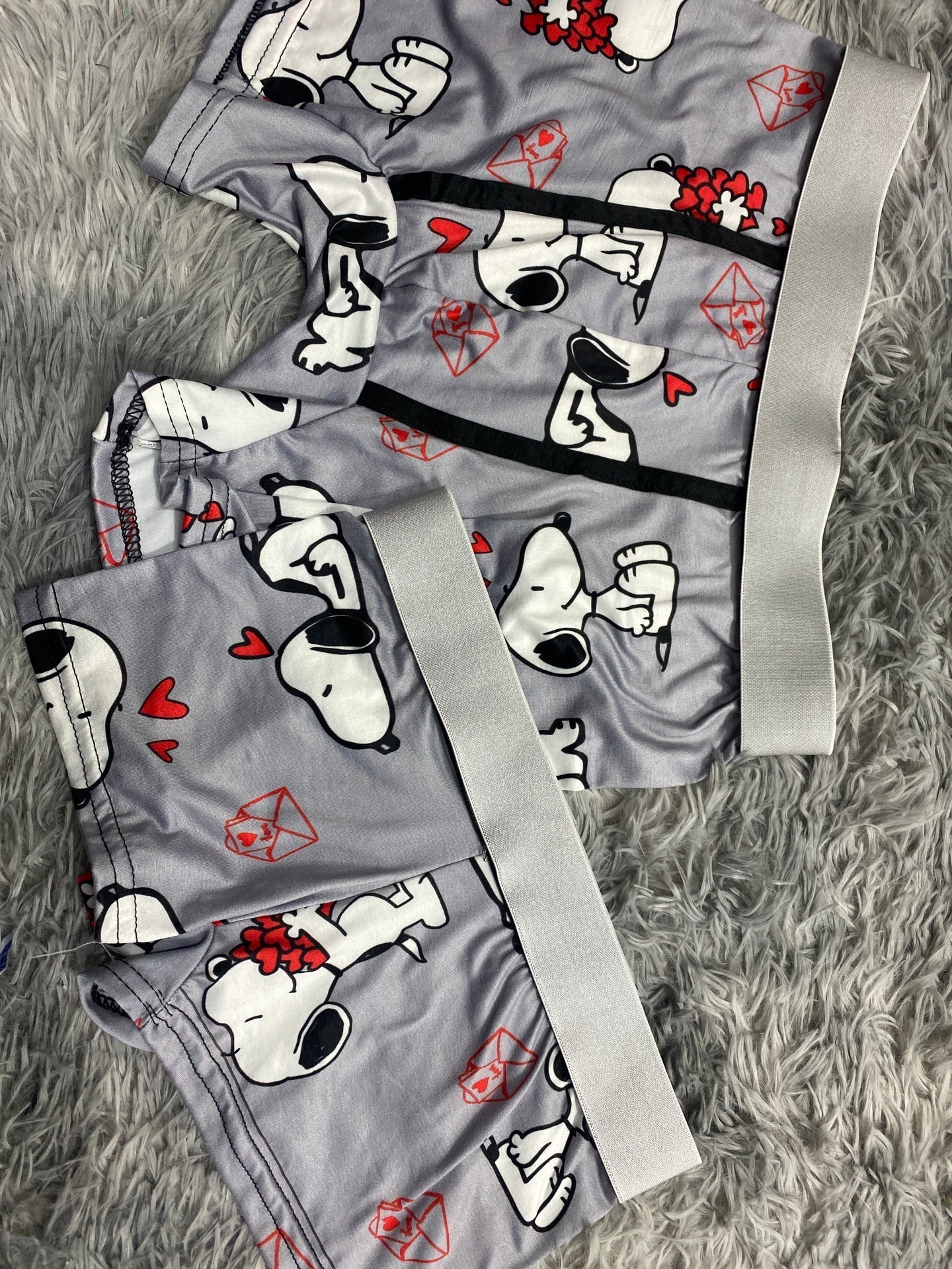 Snoopy cartas duo con boxer xl