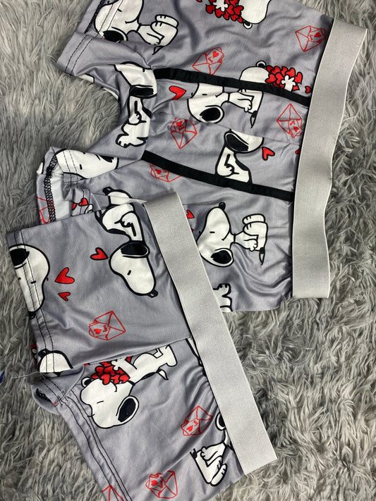 Snoopy cartas duo con boxer