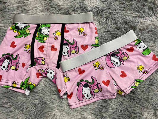 Snoopy Peluche Duo Con Boxer