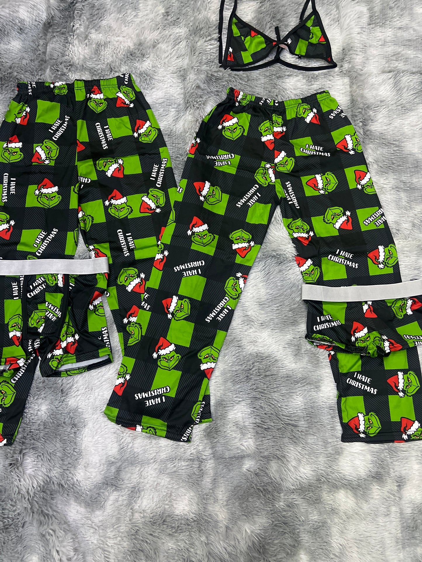Grinch Verde Duo Unitalla de 5 piezas