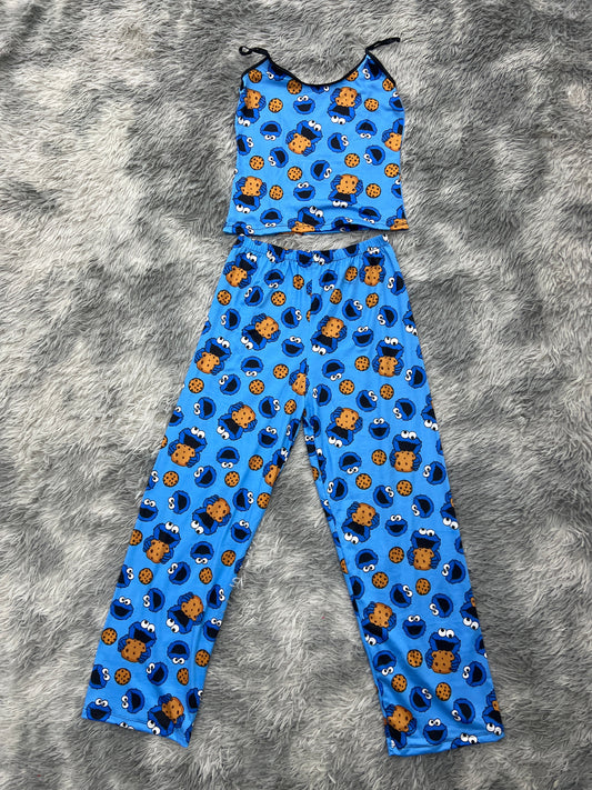 Come Galletas Y Su Galleta Blusa Con Pantalón Pijama De Dama