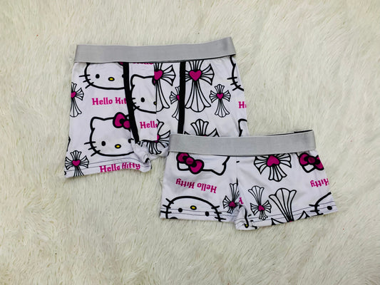 Hello Kitty Blanco Duo Unitalla Con boxer