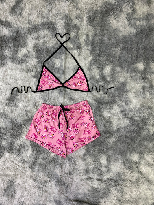short con top  Pantera Rosa
