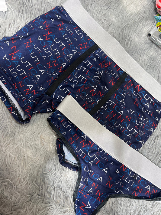Nautica Boxer Con Tanga Unitalla