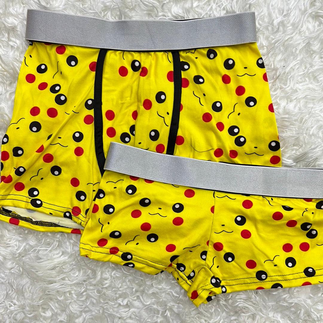 Picachu 5 pcs pajama duo - Fundies