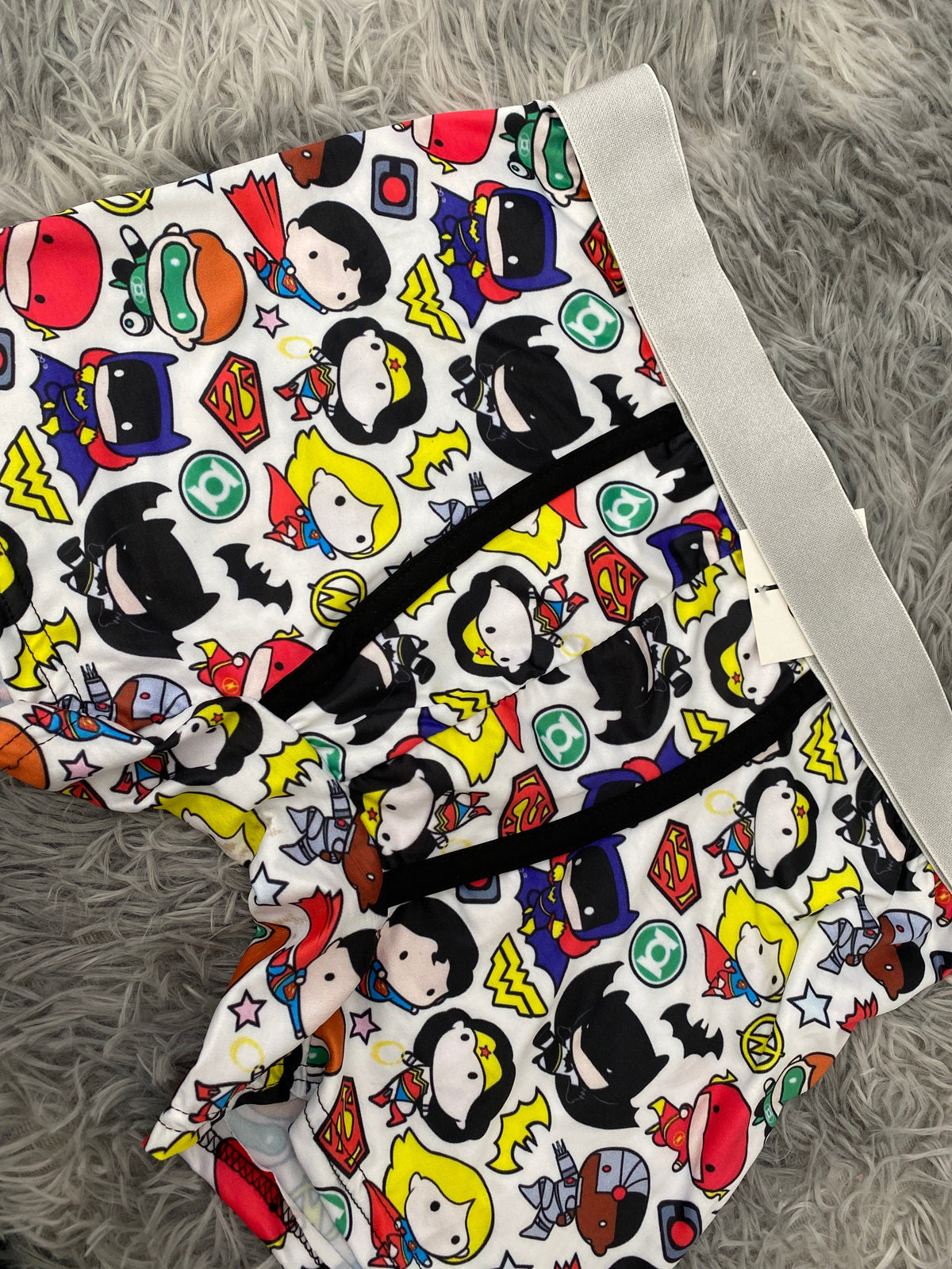 Super heroes fondo blanco Boxer De Hombre unitalla