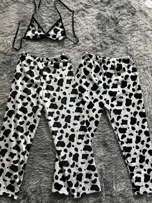 Vaca Duo De Pijama Afelpada