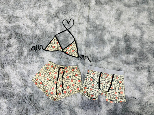 short con top y Bóxer Gary