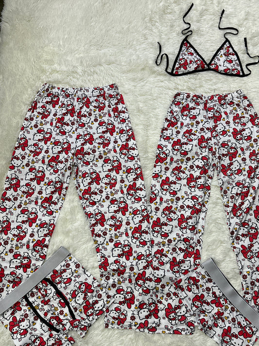 My Melody Print 5 piece pajama set 😍