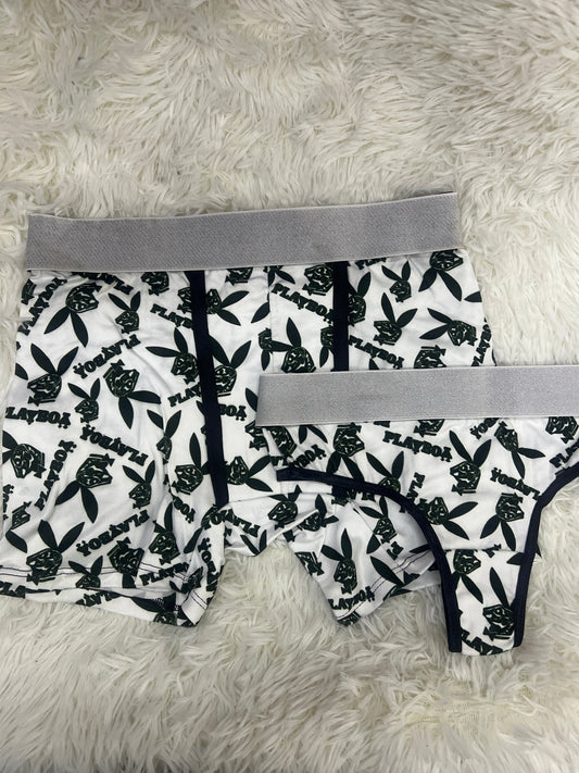 Playboy Duo Unitalla Con Tanga