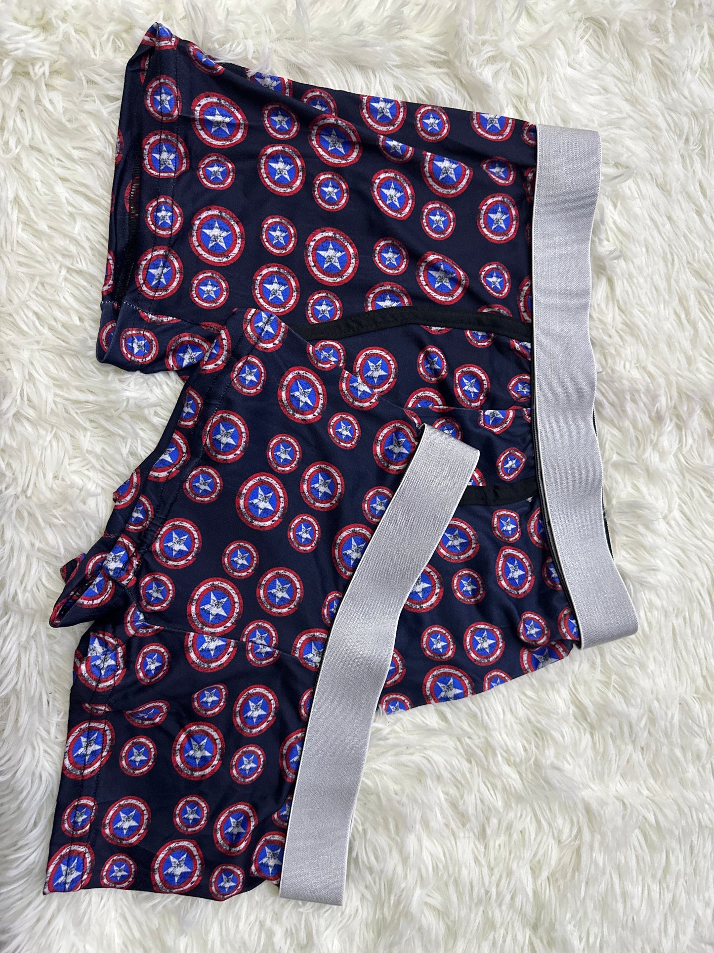 Capitán América Azul Duo de pijama 5 piezas