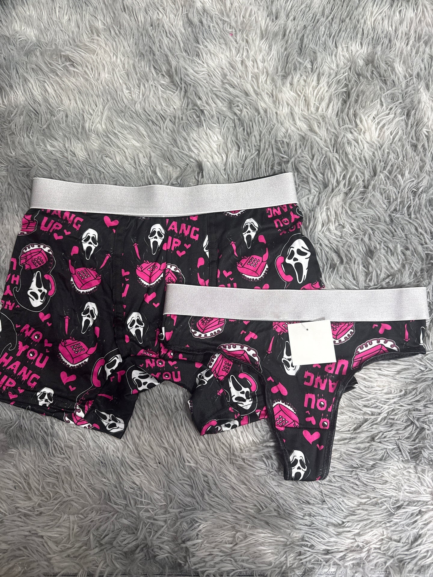 Scream duo Unitalla con tanga xl