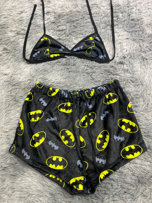 Batman Top con short unitalla de afelpado