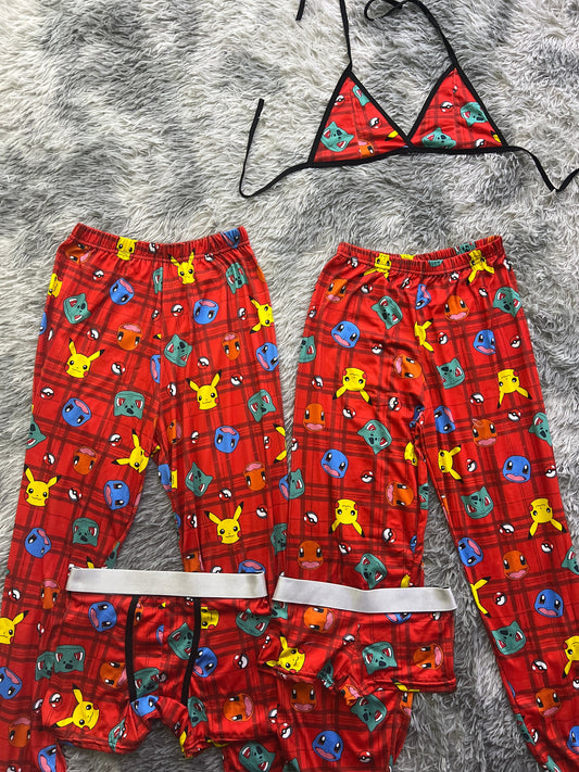 Pokemon pijama 5 piezas