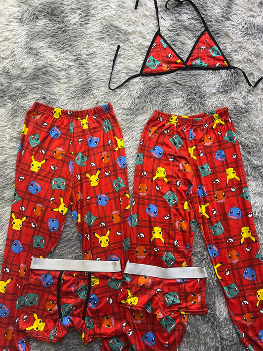 Pokemon pijama 5 piezas