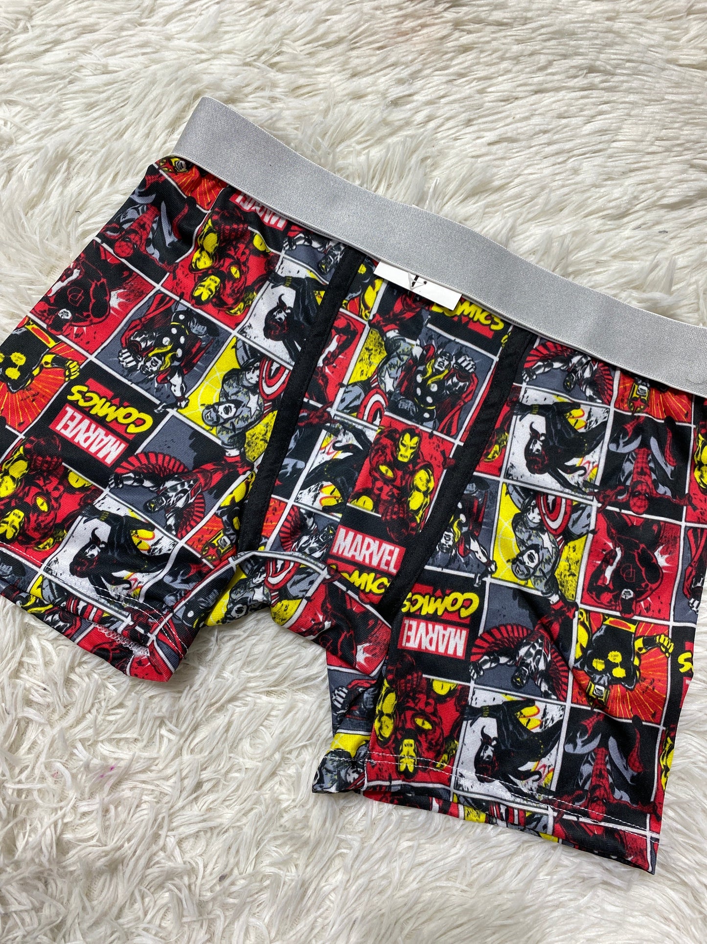 Boxer de caballero Marvel comic