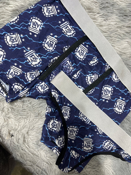 AFA dúo unitalla boxer con tanga