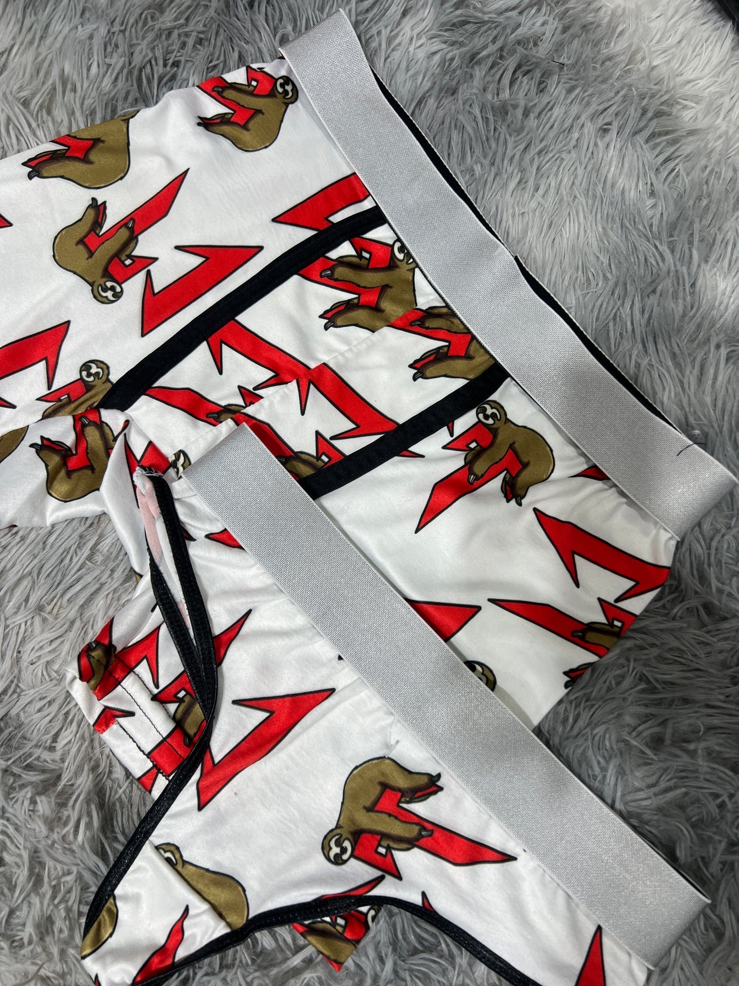 CT blanco y rojo dúo xl