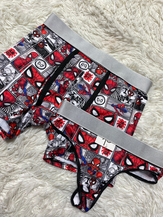 Spiderman duo unitalla con tanga