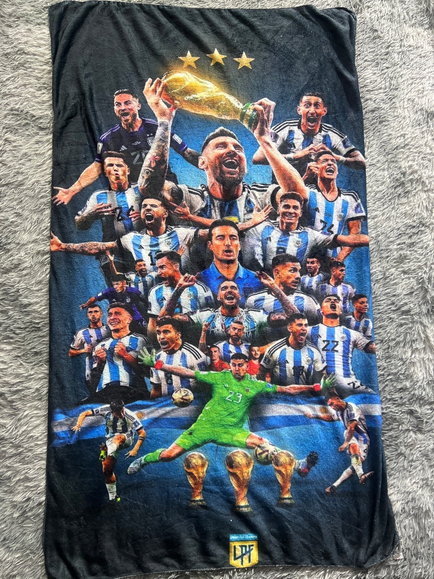 Frazada selección argentina