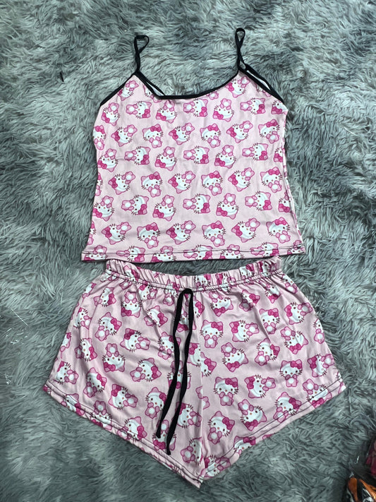 Hello Kitty Osito Blusa Con Short
