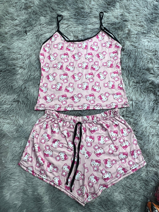 hello kitty osito blusa con short