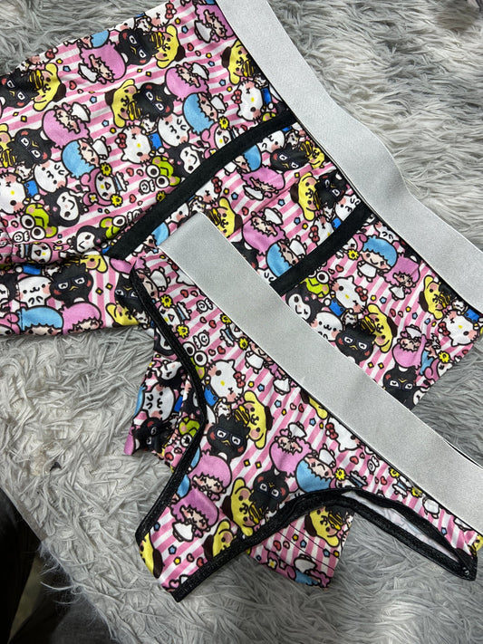 sanrio dúo unitalla con tanga