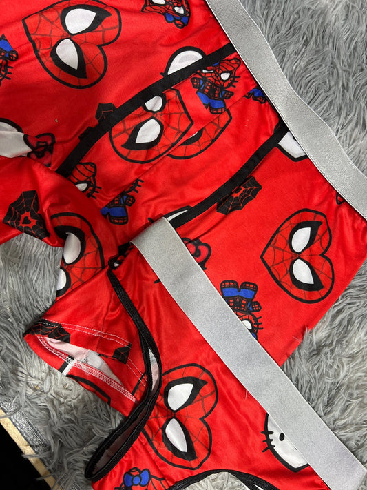 Spiderkitty rojo duo de tanga XL