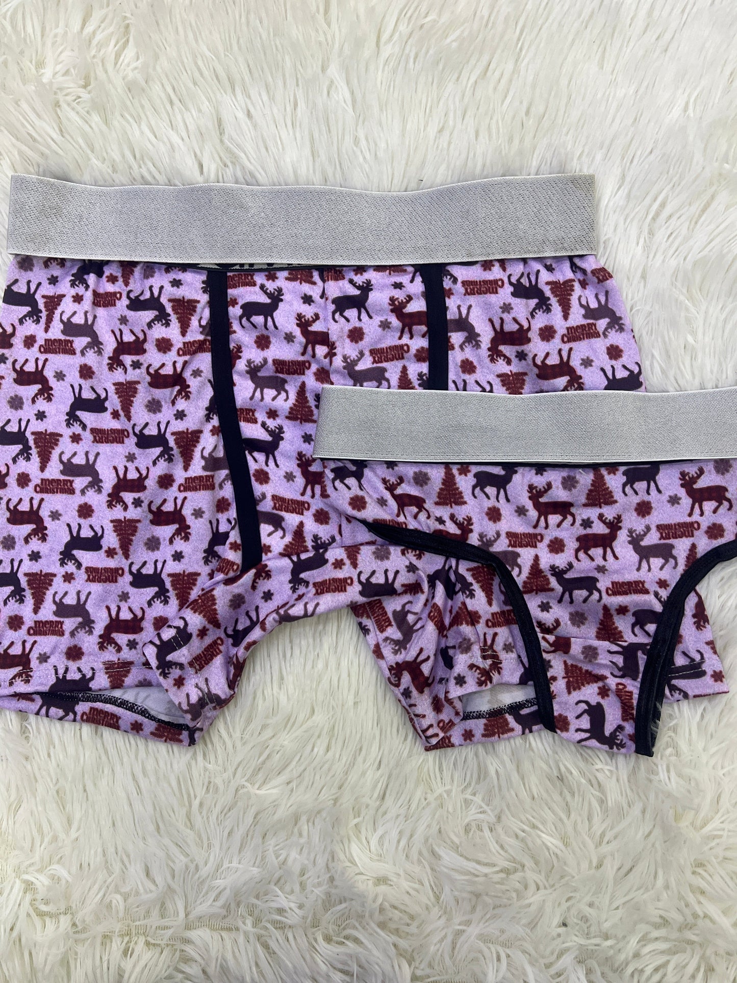 Reindeer Pine Rojo duo unitalla con tanga