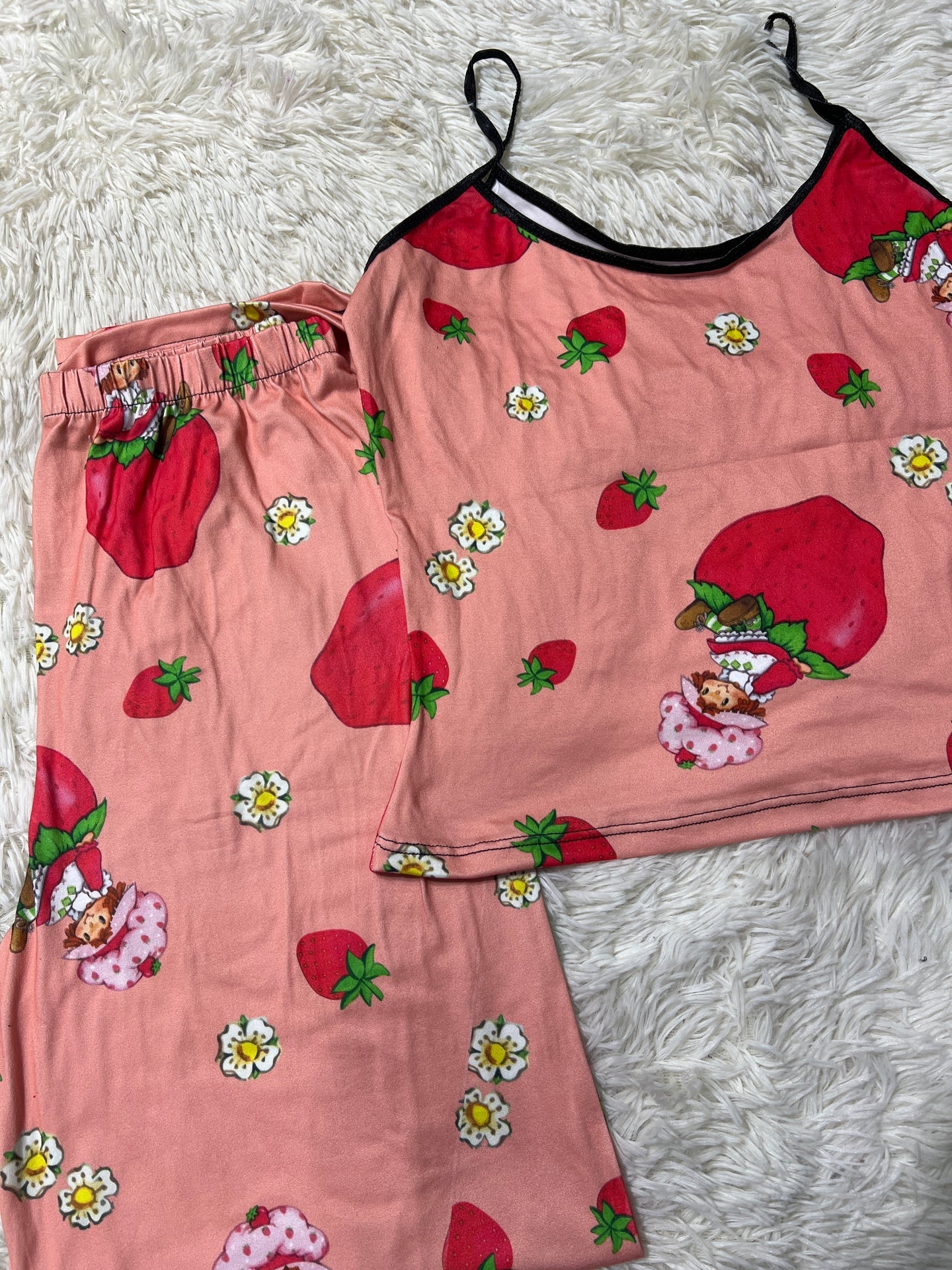 Rosita fresita Blusa con pantalón pijama de dama