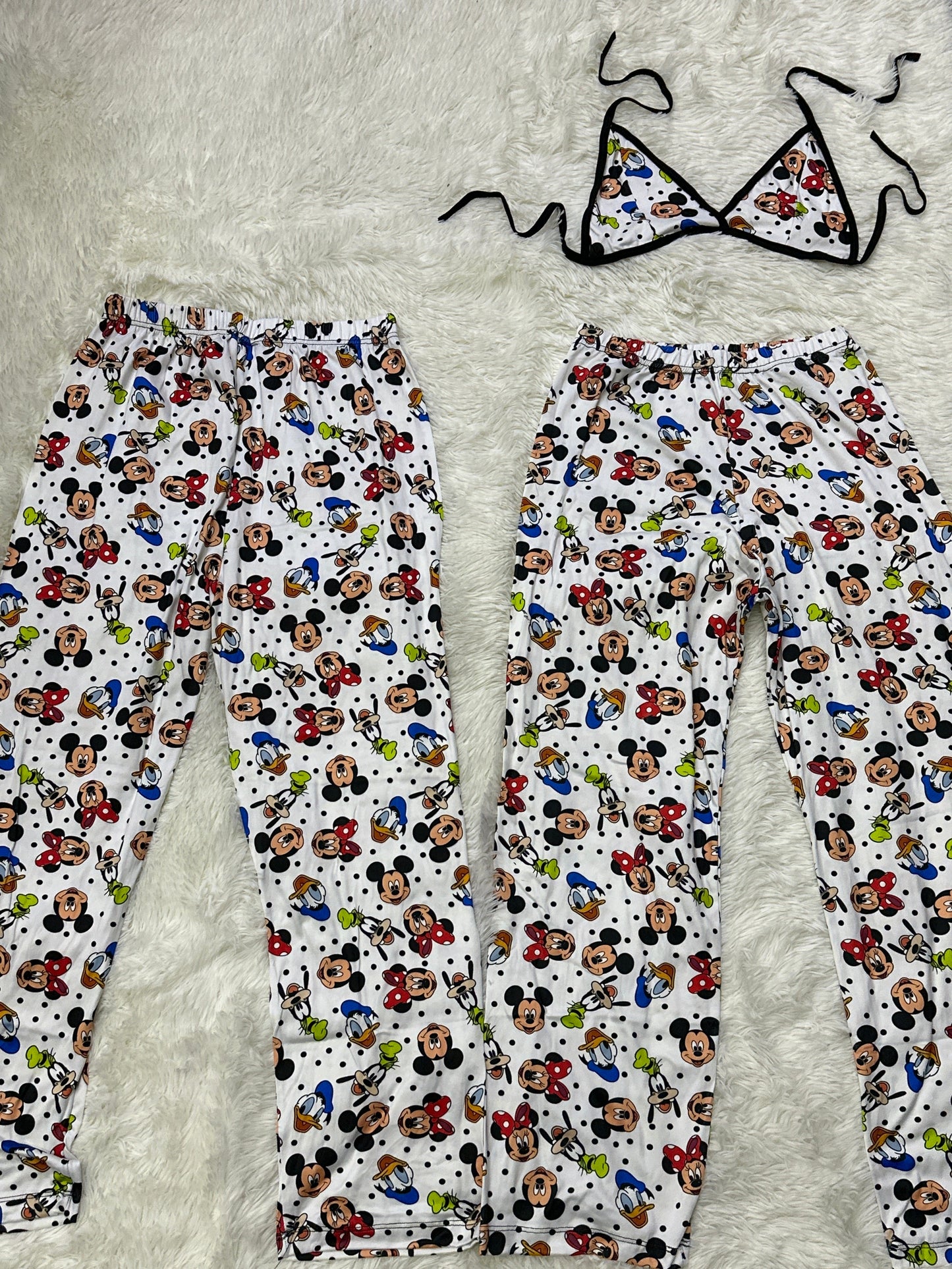 Mickey Mouse Multicolor Duo de pijama 5 piezas