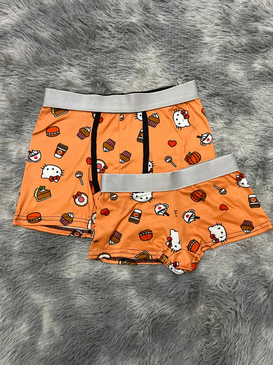 Gatitos Cupcakes Sin Color Duo Unitalla Con boxer.